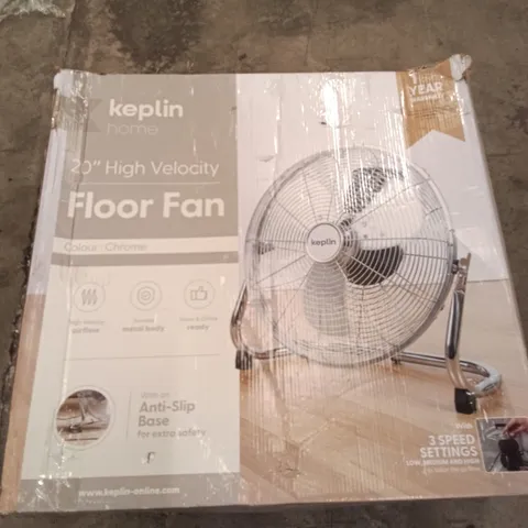 BOXED 20 INCH FLOOR FAN
