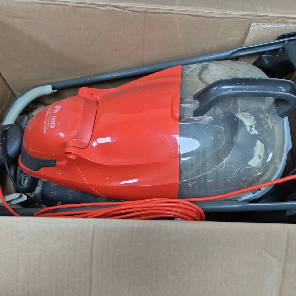 BOXED FLYMO EASIGLIDE PLUS 360V CORDED HOVER COLLECT LAWNMOWER - COLLECTION ONLY RRP £149.99