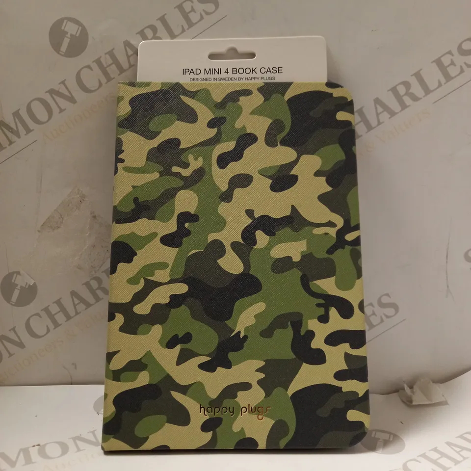 LOT OF 10 HAPPY PLUGS IPAD MINI 4 BOOK CASES CAMOUFLAGE 
