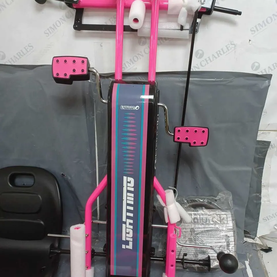 BOXED HAUCK LIGHTNING GO-CART - PINK