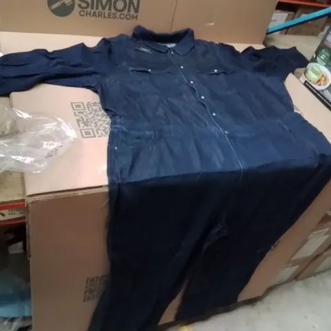BOXED BRAND NEW APPROXIMATELY 9 ANTHOLOGY BOILERSUIT INDIGO SIZE 28