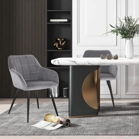 BOXED PALUMBO UPHOLSTERED DINING CHAIR (1 BOX)