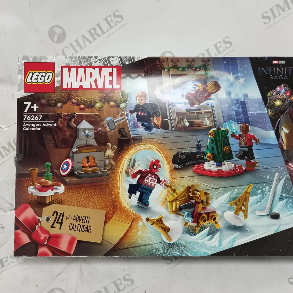 BOXED LEGO AVENGERS ADVENT CALENDAR  RRP £29.99