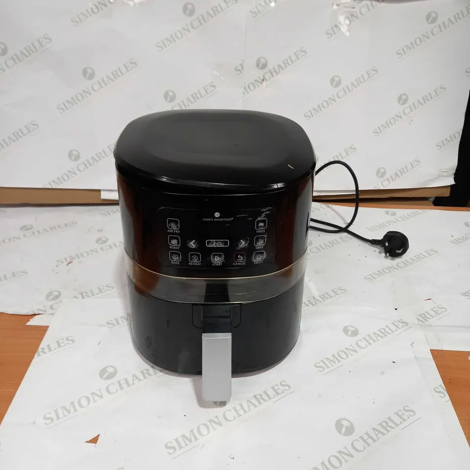 COOK'S ESSENTIALS 4.0L AIR FRYER - BLACK
