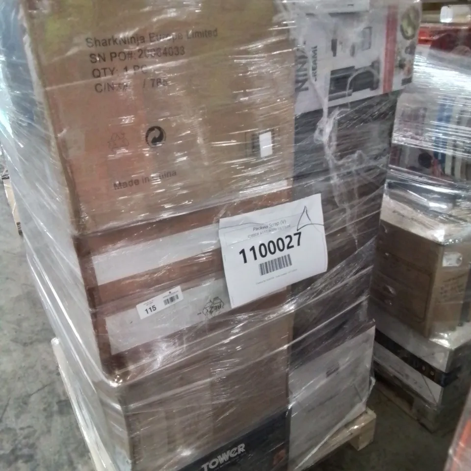 PALLET CONTAINING APPROXIMATELY 23  RAW ELECTRICAL ITEMS TO INCLUDE: