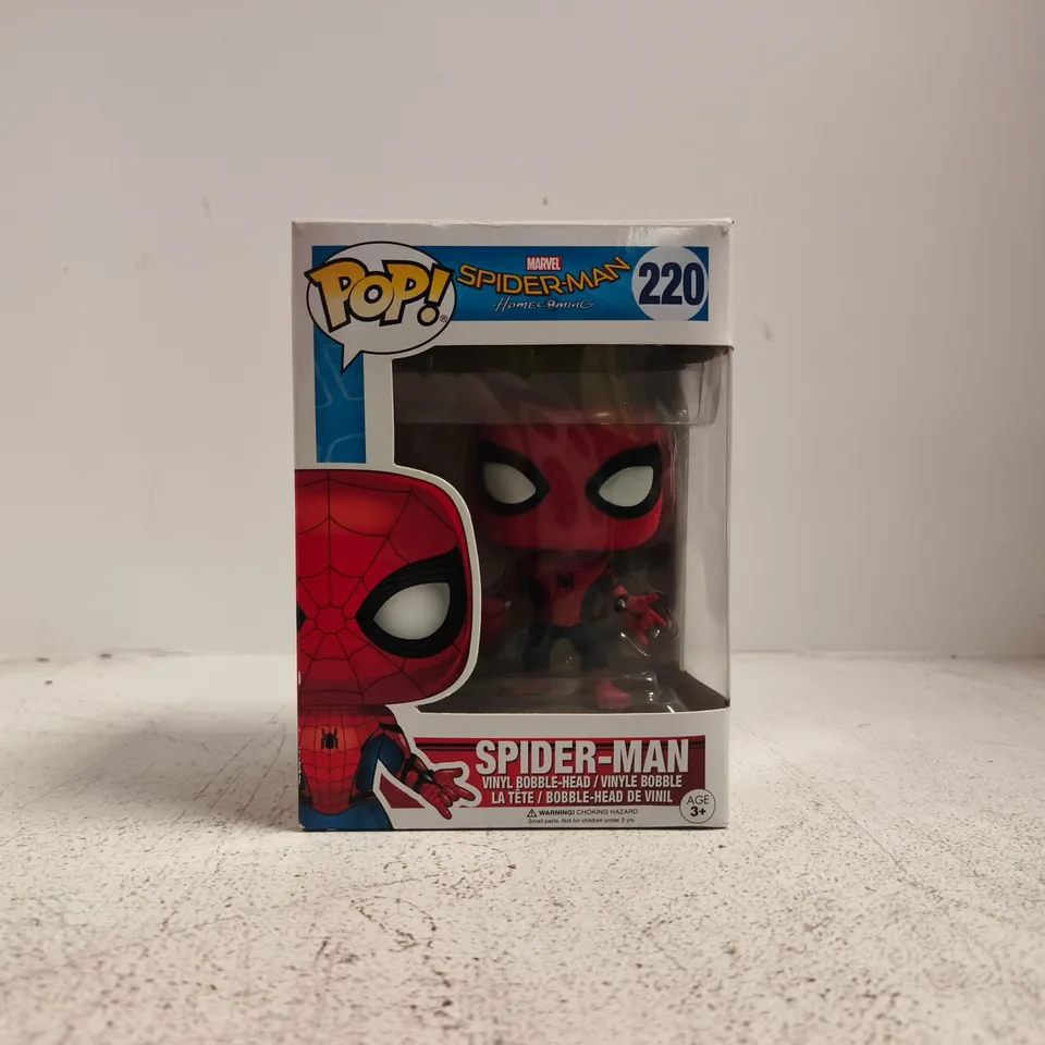 FUNKO POP! SPIDER-MAN (HOMECOMING) VINYL BOBBLE-HEAD – #220