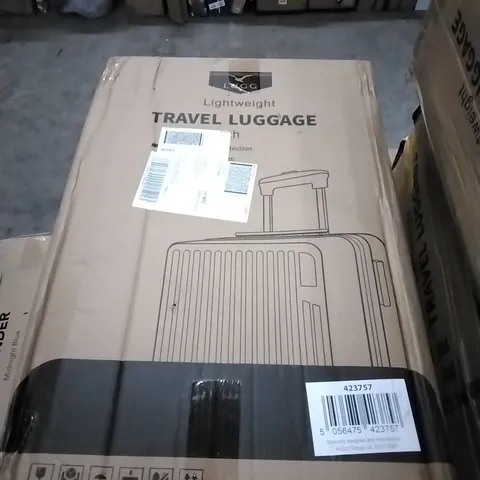 BOXED LUGG HARDSHELL TRAVEL SUITCASE - COLOURS VARY