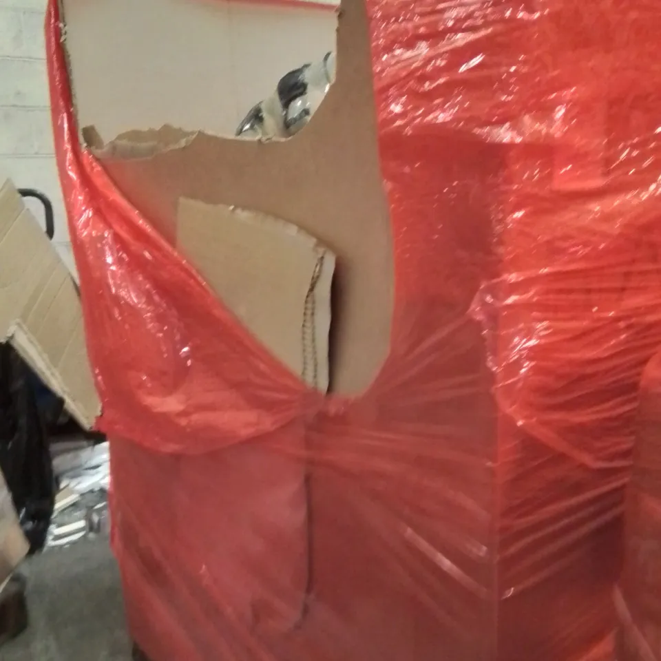 PALLET OF ASSORTED HOUSEHOLD GOODS AND PRODUCTS TO INCLUDE;VANITY MIRROR,FAN,PHOTO FRAME
