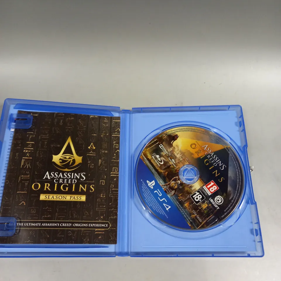 ASSASSINS CREED ORIGINS PLAYSTATION 4 GAME