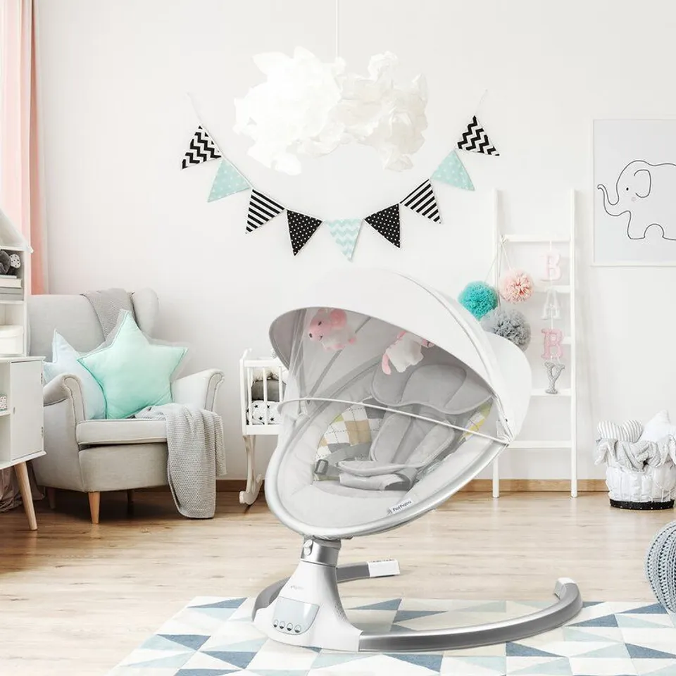 BOXED ELECTRIC BABY ROCKING CHAIR SWING