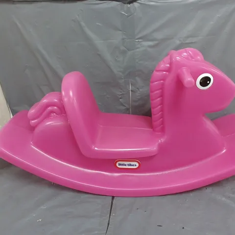 BOXED LITTLE TIKES ROCKING HORSE - PINK