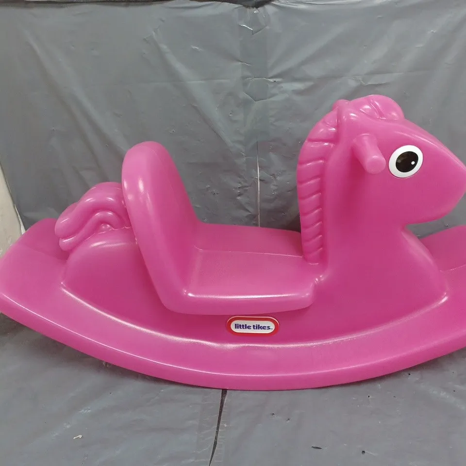 BOXED LITTLE TIKES ROCKING HORSE - PINK RRP £30