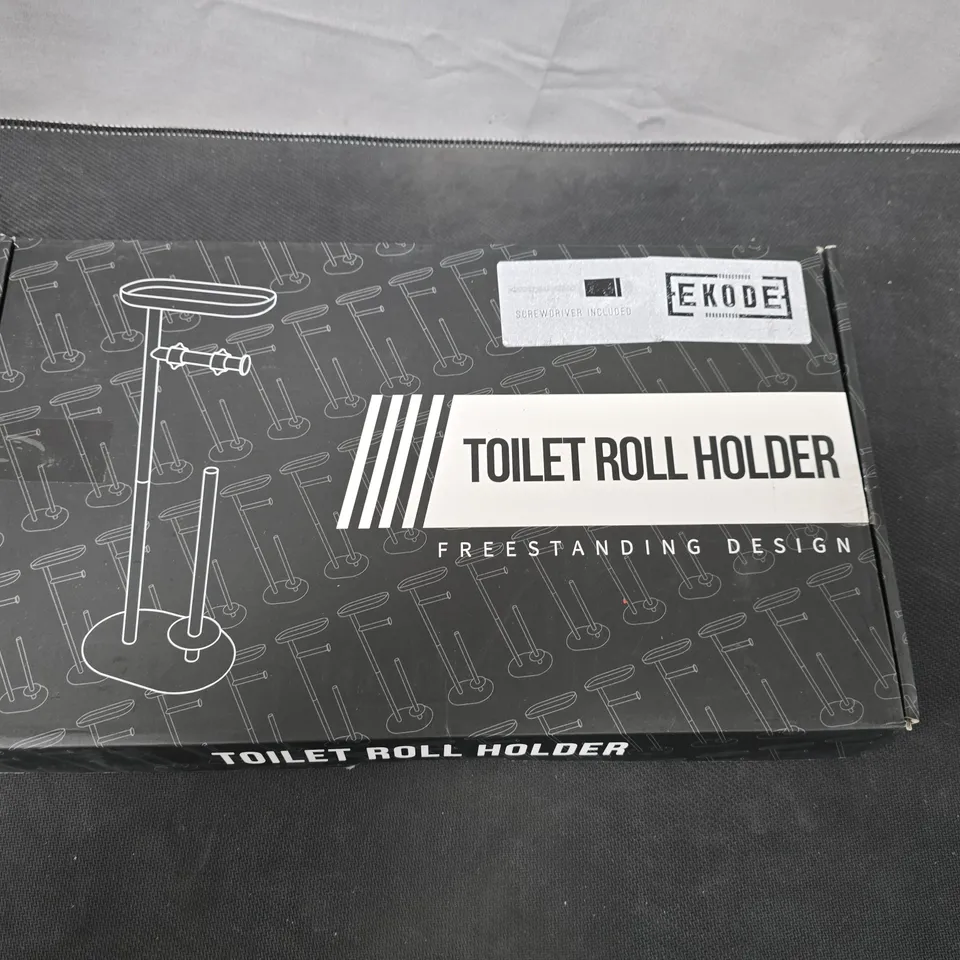 EKODE TOILET ROLL HOLDER – FREESTANDING DESIGN (BOXED)