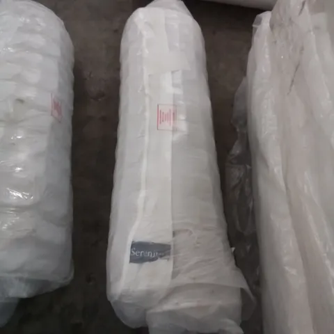 QUALITY BAGGED 4'6" DOUBLE SERENITY HYBRID COIL AND MEMORY FOAM MATTRESS