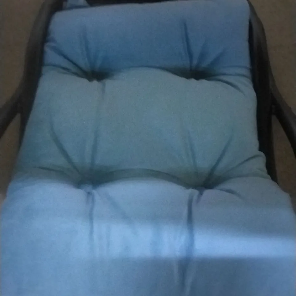 HOLLYHOME FOOTSTOOL - BLUE