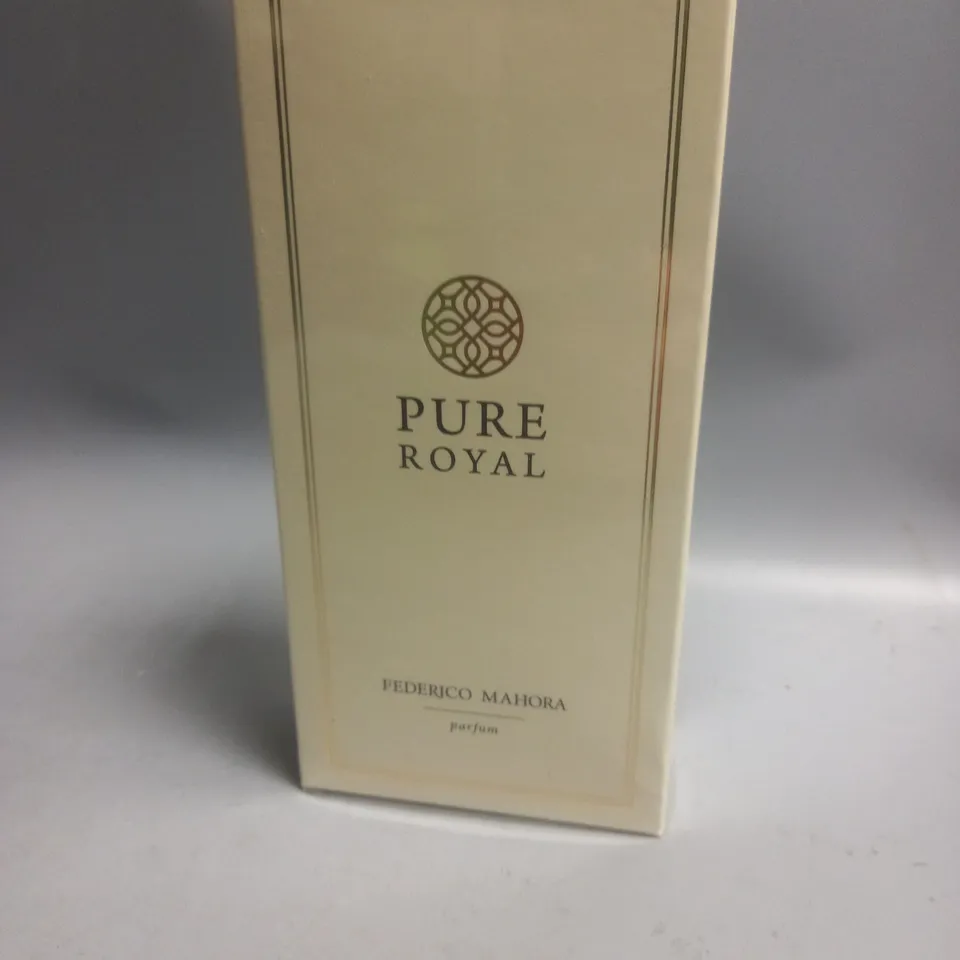 BOXED AND SEALED FEDERICO MAHORA PURE ROYAL PARFUM 50ML