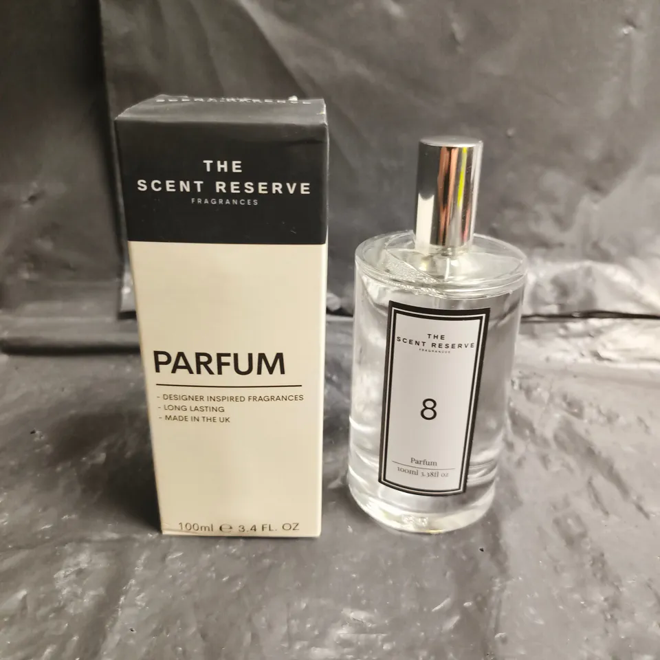 THE SCENT RESERVE FRAGRANCES 8 PARFUM 100ML – BOXED