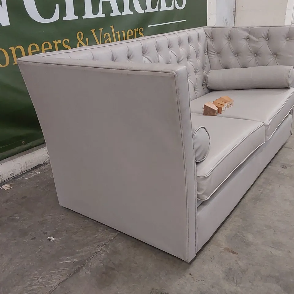 QUALITY DESIGNER 3 SEATER HIGH BACK SOFA BED