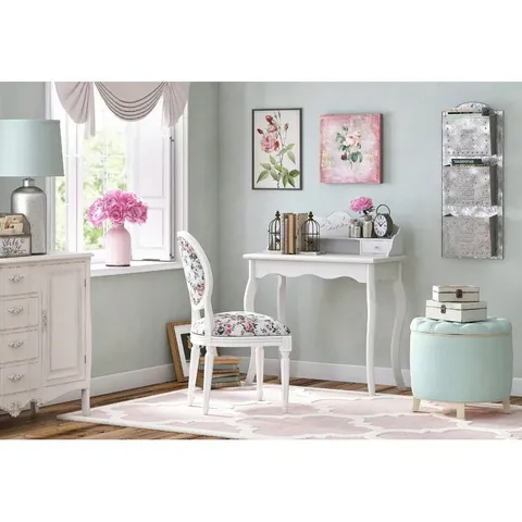 BOXED MERIDIAN 87CM W RECTANGLE WRITING DESK (1 BOX)