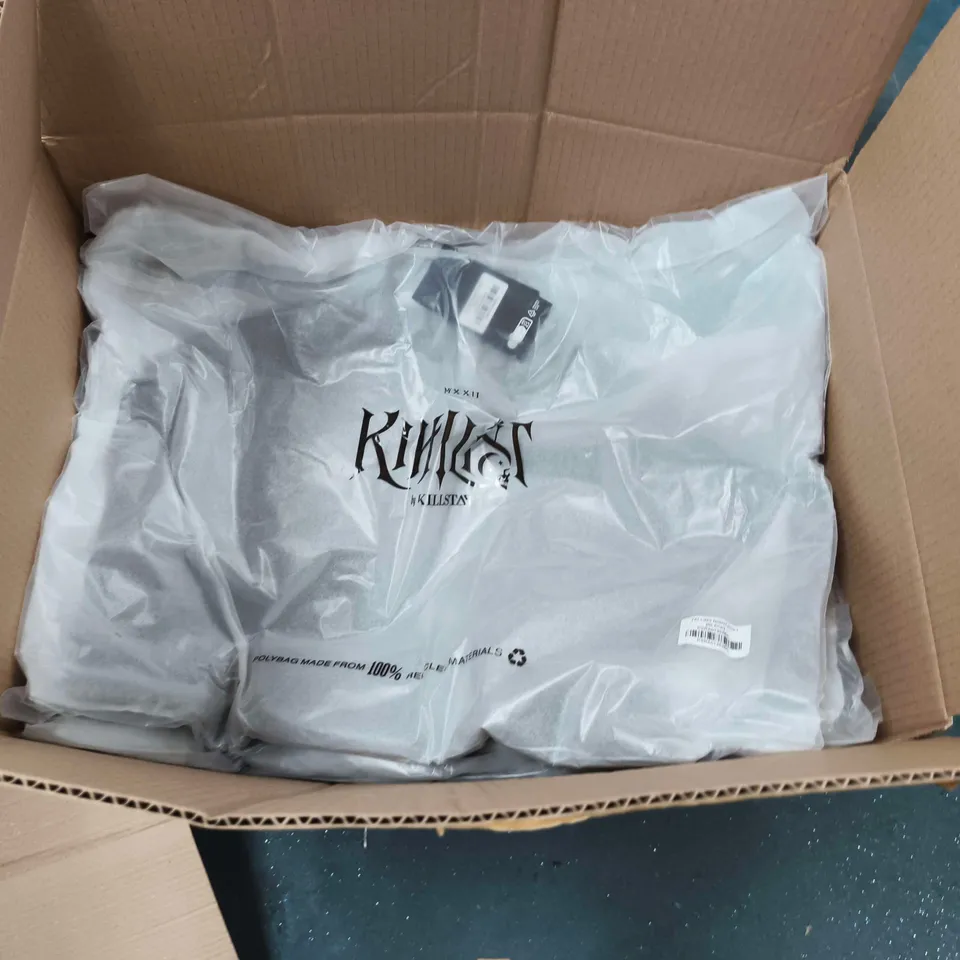 LOT OF APPROXIMATELY 9 BRAND NEW KILLSTAR FALLING NIGHT COATS IN BLACK - VARIOUS SIZES