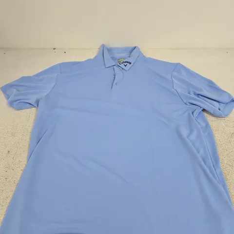 CALLAWAY OPTI-DRI POLO SHIRT – LIGHT BLUE – XXL