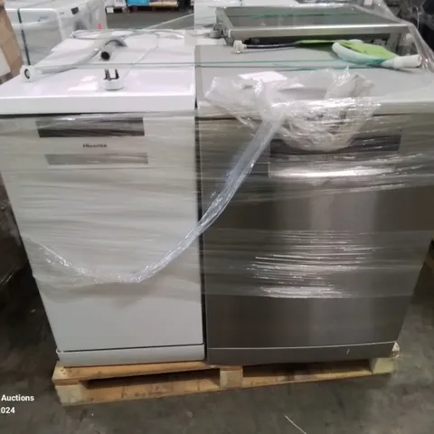 PALLET OF APPROXIMATELY 4 UNPROCESSED RAW RETURN WHITE GOODS TO INCLUDE;