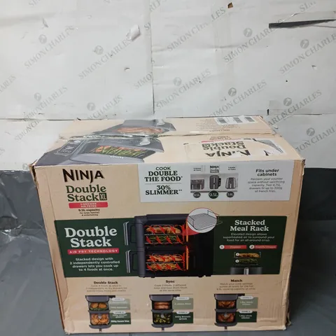 NINJA DOUBLE STACK XL 2-DRAWER AIR FRYER 9.5L SL400UK