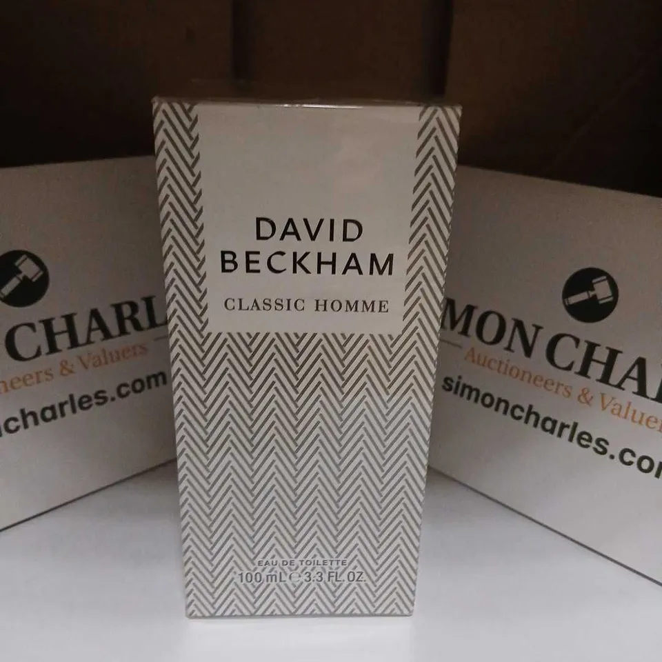 BOXED AND SEALED DAVID BECKHAM CLASSIC HOMME EAU DE TOILETTE 100ML