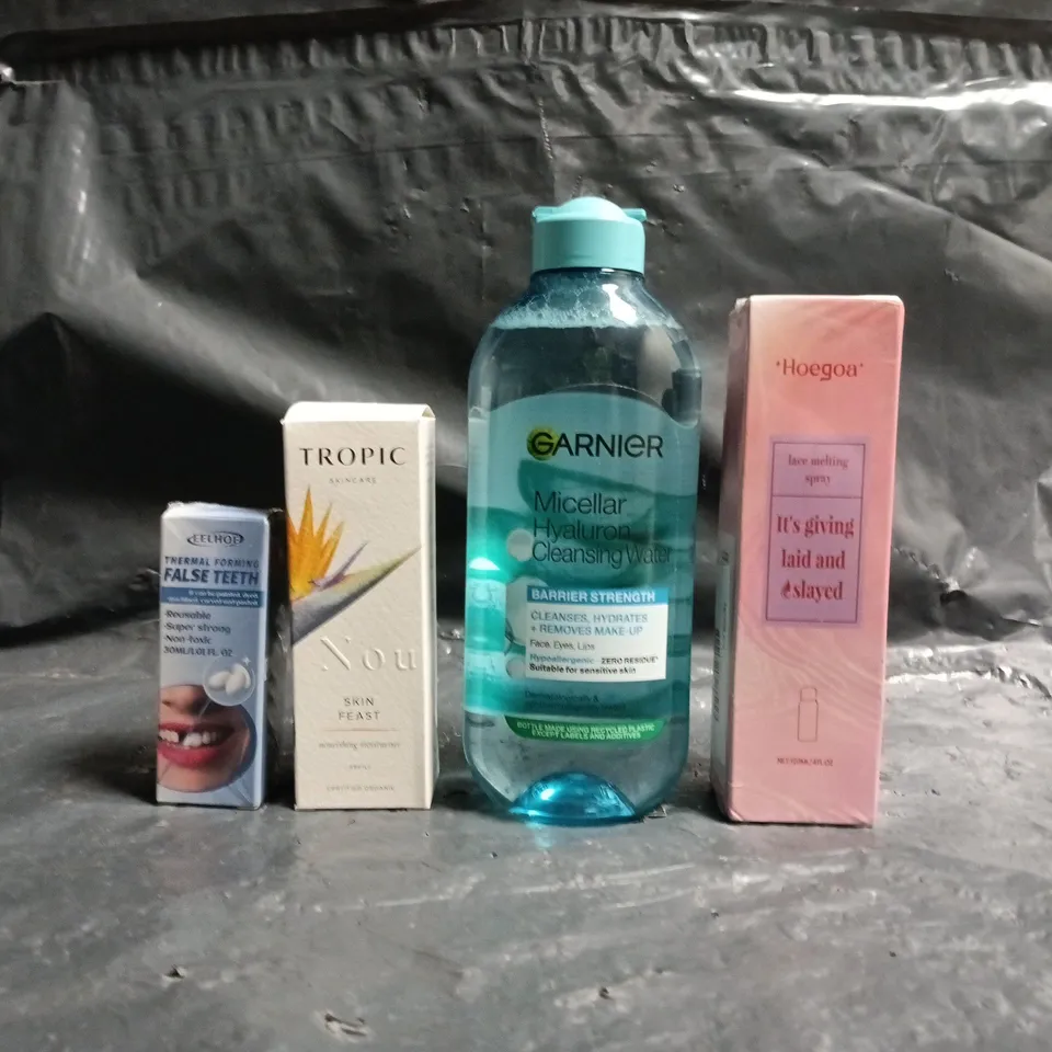 APPROXIMATELY 20 ASSORTED COSMETIC ITEMS TO INCLUDE TROPIC, GARNIER, HOEGOA, ETC - COLLECTION ONLY