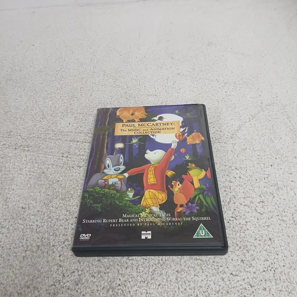 PAUL MCCARTNEY THE MUSIC AND ANIMATION COLLECTION MAGICAL MUSICAL TALES DVD