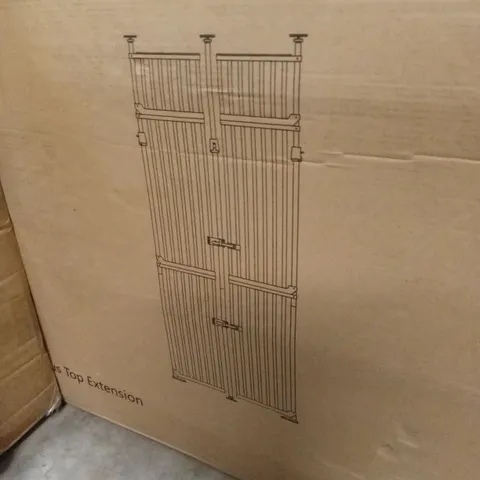 BOXED METAL PRESSURE MOUNTED PET GATE (1 BOX)
