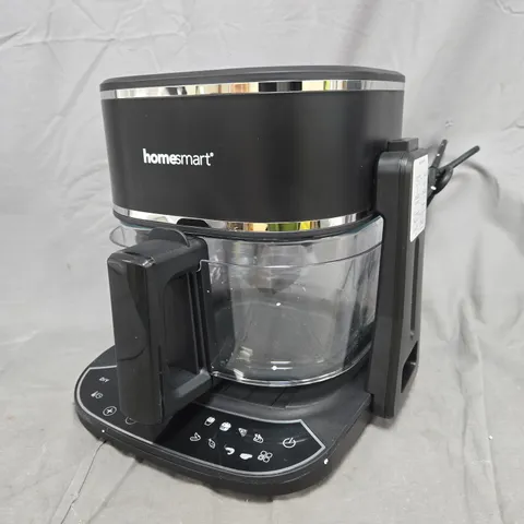 HOMESMART 2-IN-1 GLASS BOWL AIR FRYER