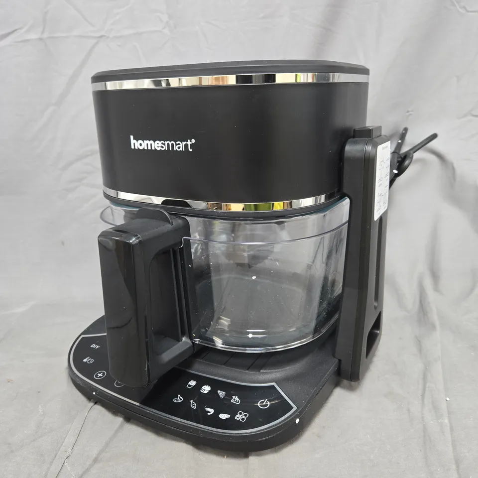 HOMESMART 2-IN-1 GLASS BOWL AIR FRYER