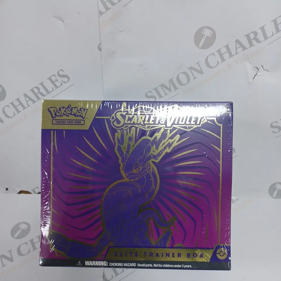 BOXED SEALED POKEMON SCARLET & VIOLET ELITE TRAINER BOX 