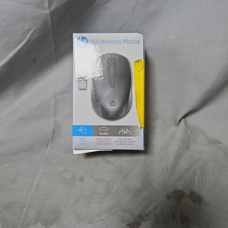 APPROXIMATELY 15 X HP 150 WIRELESS MOUSE – BOXED. FAULTY
