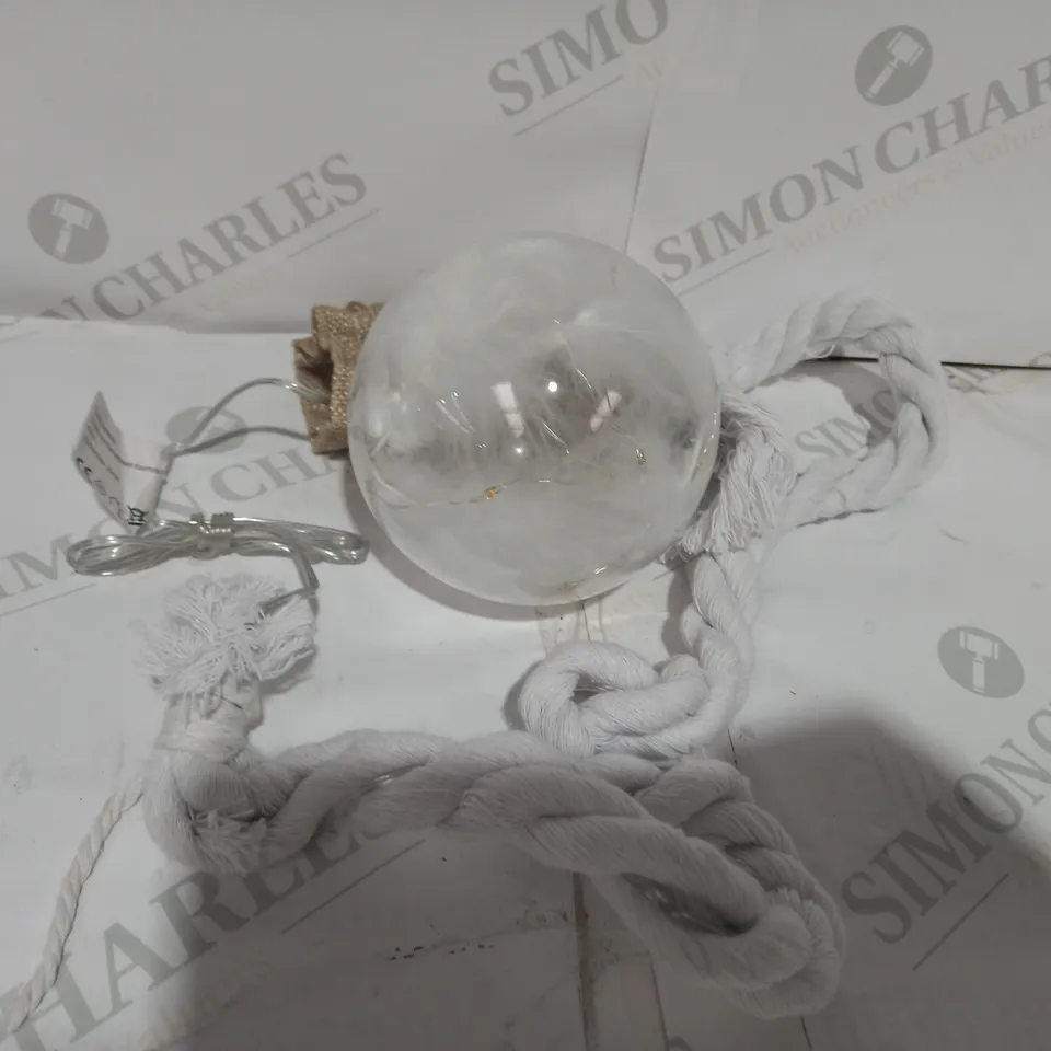 JOHN LEWIS LED FEATHER ROPE LIGHT
