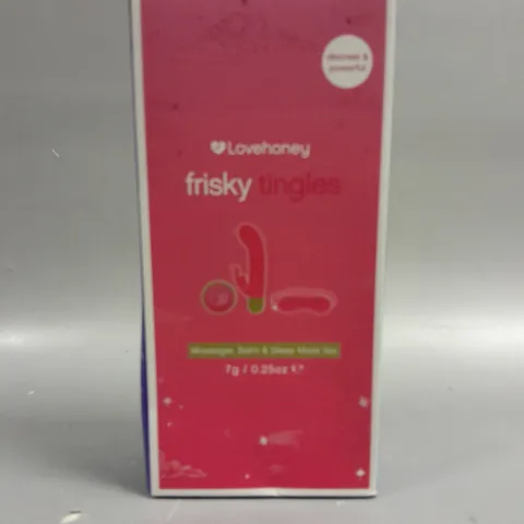 BOXED SEALED LOVEHONEY FRISKY TINGLES MASSAGER SET