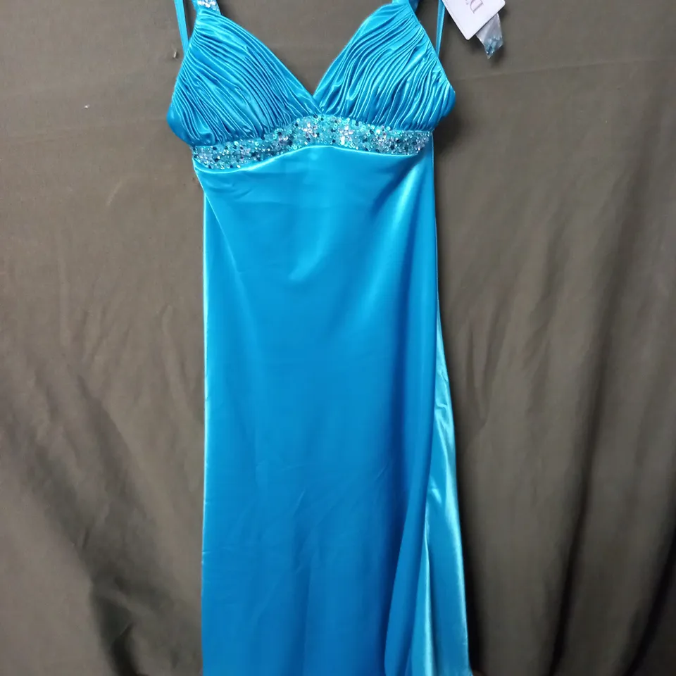 DZAGE EMBELLISHED PROM WEAR OCCASIONAL DRESS - 12