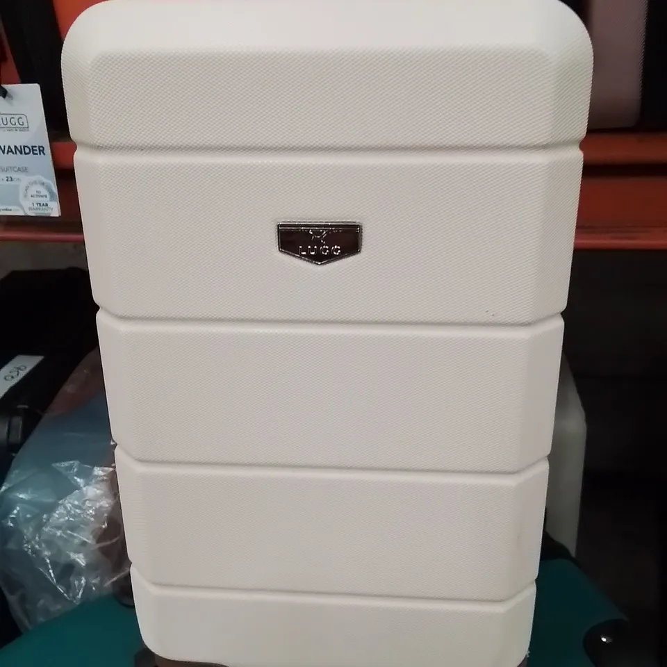 LUGG JETSET CABIN BAG CREAM&BROWN