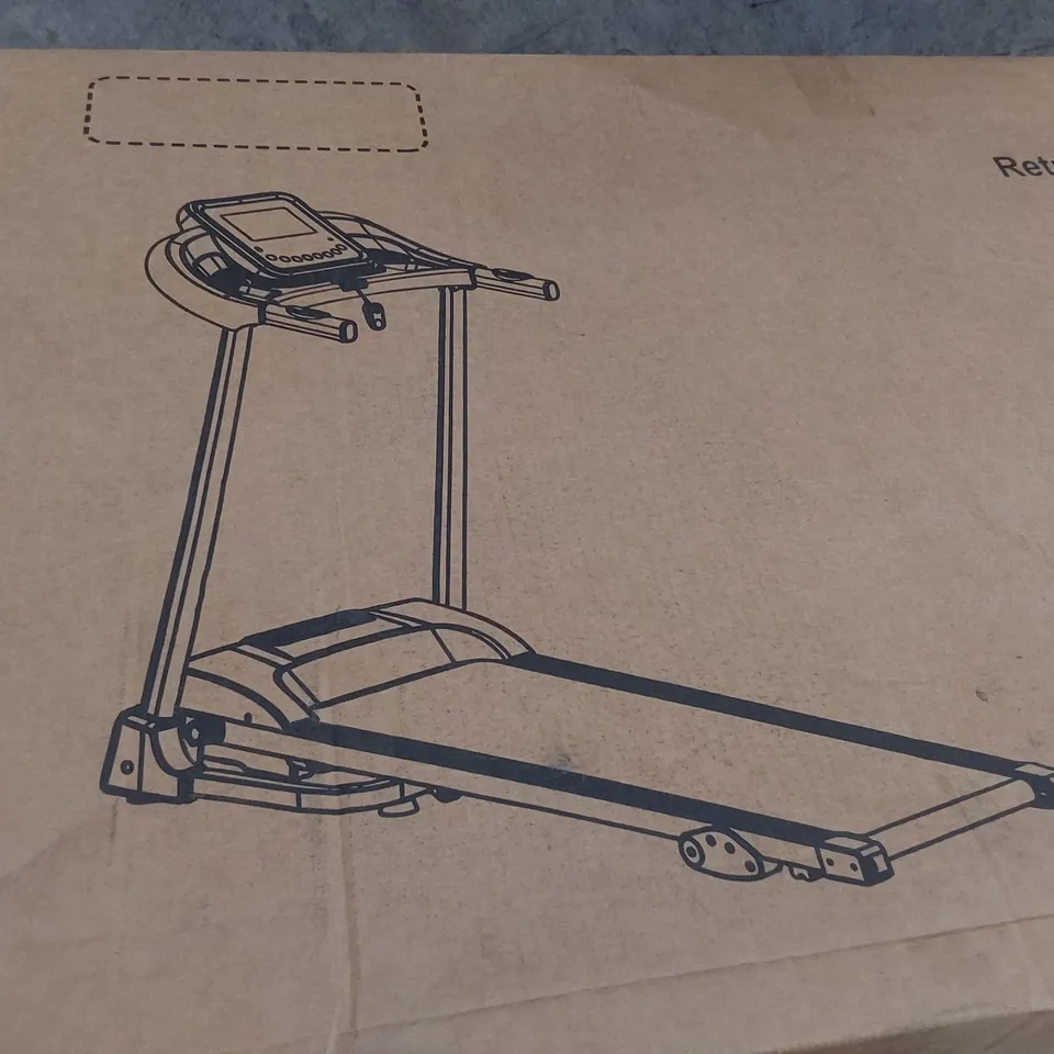 BOXED TREADMILL BLACK
