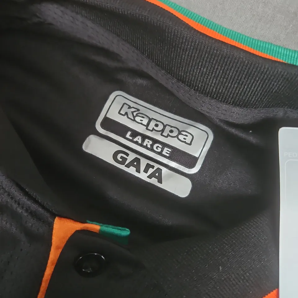 KAPPA VENEZIA JERSEY IN BLACK - LARGE