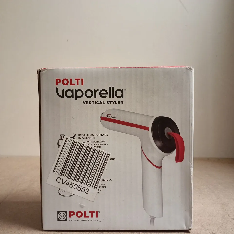 POLTI VAPORELLA VERTICAL STYLER – BOXED