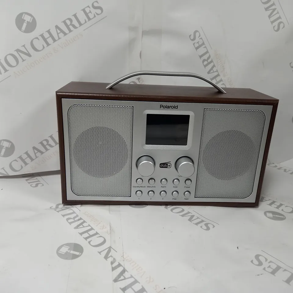BOXED POLAROID BLUETOOTH DAB+ /FM RADIO