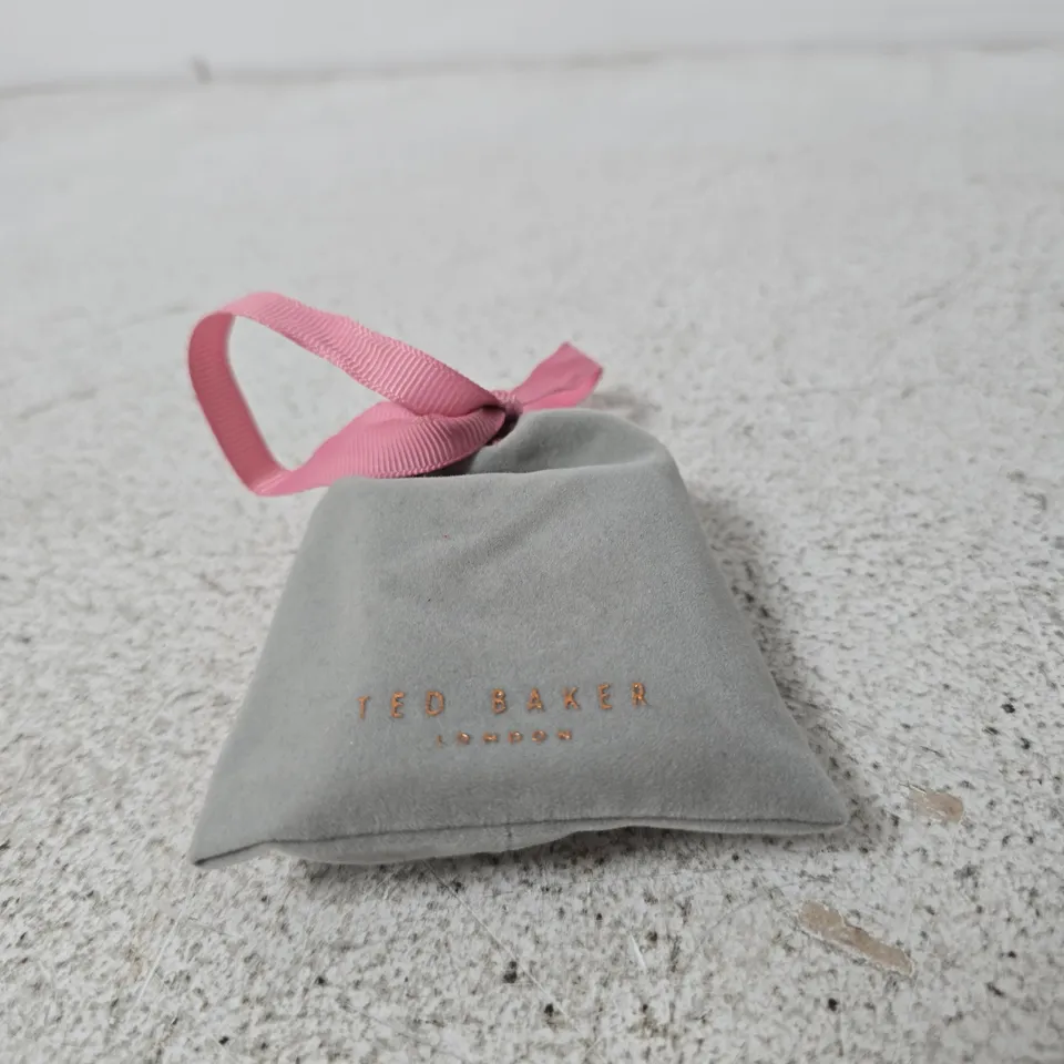 TED BAKER LONDON HEART EARRINGS IN GIFT BOX