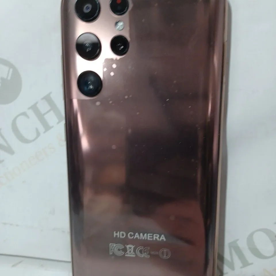 S22 ULTRA MOBILE PHONE IN ROSE GOLD COLOUR