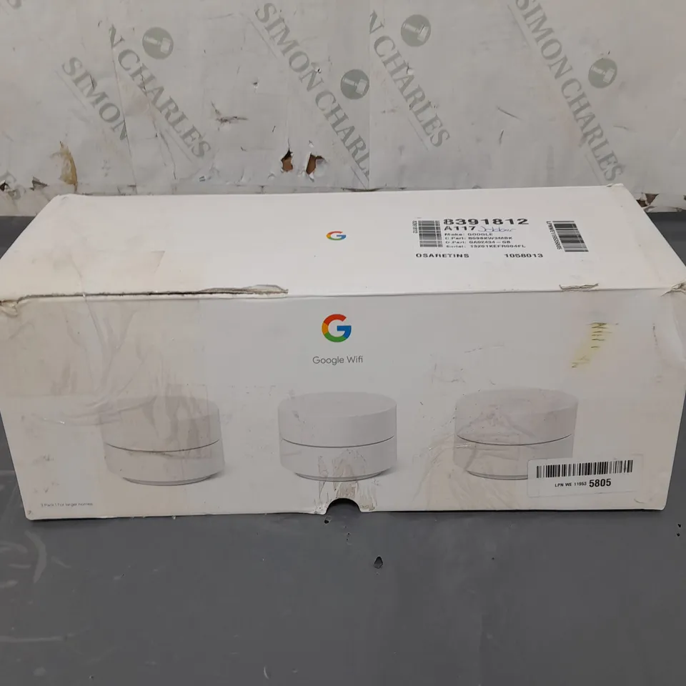 GOOGLE WIFI 3 PACK 