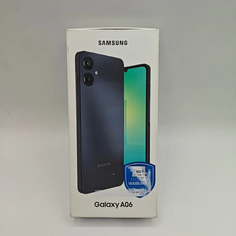 BOXED SAMSUNG GALAXY A06 4/64GB IN BLACK - SM-A065F