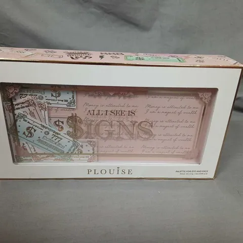 BOXED PLOUISE ALL I SEE IS SIGNS PALETTE FOR EYE AND FACE 