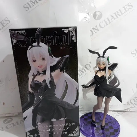 BOXED RE:ZERO CAREFUL ECHIDNA BUNNY VERSION PRIZE FIGURE