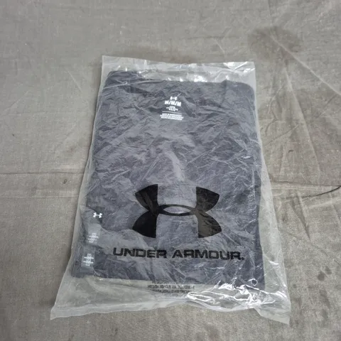UNDER ARMOUR MEN'S SPORTSTYLE LC SHORT SLEEVE TEE – BLACK, SIZE M